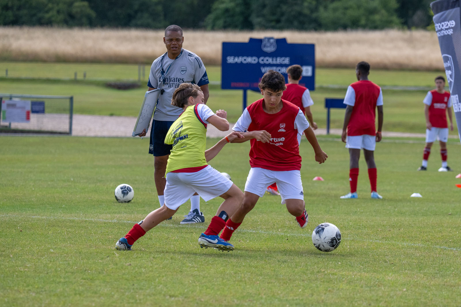 Actividades del campus de fútbol del Arsenal FC
